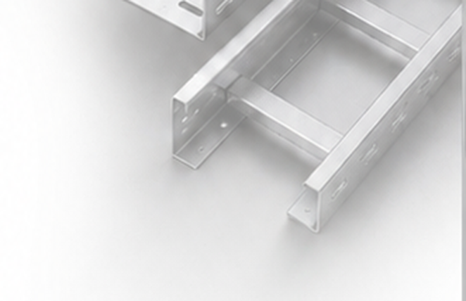 Cable trays manufactured by D V Steels